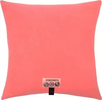 Zoeppritz Soft-Fleece Kissenhülle 702291 40 x 40 cm Coral