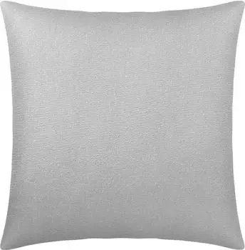 Erwin Müller Interlock-Jersey Kuschelkissenbezug "Memmingen" silber 40x40 cm
