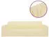 vidaXL Stretch Sofahusse 3-Sitzer Creme Polyester-Jersey