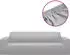 vidaXL Stretch Sofahusse 3-Sitzer Grau Polyester-Jersey