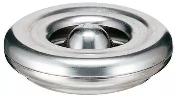 Proregal Feuerl&ouml;schender Tischaschenbecher Aus AlumInium Hx&Oslash; 6 x 12 cm Silber