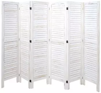 MCW Paravent G30 170x240cm Wei&szlig;