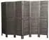 MCW Paravent G30 170x240cm Grau-Braun