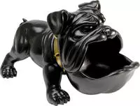 Kare Design Dekofigur "Hungry Dog Schwarz 37cm"