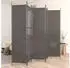 vidaXL 5 Tlg Paravent Anthrazit 250x200 cm Stoff 350188