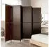 vidaXL Paravent 6 Tlg Braun Poly Rattan 365353