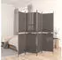 vidaXL 5 Tlg Paravent Anthrazit 250x200 cm Stoff 350236