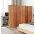 vidaXL Paravent Braun Breite 400 cm Höhe 165 cm Bambus 376999