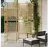 vidaXL Paravent 6 Tlg Beige Poly Rattan 365403