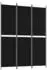vidaXL 3 Tlg Paravent Schwarz 150x200 cm Stoff 350229