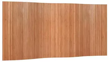 vidaXL Paravent Natur Breite 400 cm H&ouml;he 165 cm Bambus 376998
