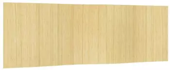 vidaXL Paravent Hell Natur Breite 600 cm H&ouml;he 165 cm Bambus 377007