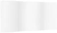 vidaXL Paravent Wei&szlig; Breite 400 cm H&ouml;he 165 cm Bambus