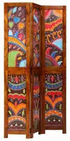 vidaXL Raumteiler Honigbraun 105 x 1,5 x 180 cm Massivholz Akazie