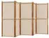 vidaXL 5 Tlg Paravent Taupe 350x180 cm 4003365