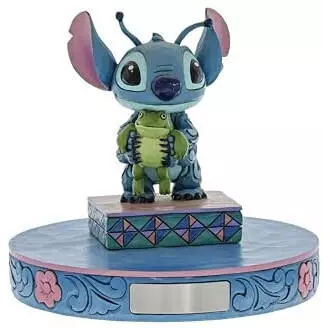 Enesco Disney Traditions „Seltsame Lebensformen" Stitch mit Frosch Figur (4059741)