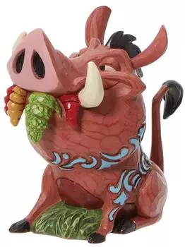 Enesco Disney Traditions Mini Pumbaa Figur, Der König der Löwen, 8,5cm (6011937)