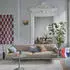 Muuto Mingle Kissen Kupferbraun/Hellblau (97406)