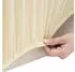 vidaXL Stretch Sofahusse 2-Sitzer Creme Polyester-Jersey