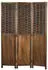 Homestyle4u 3-tlg. Paravent in Dunkelbraun 120x170 cm 2023