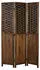 Homestyle4u 3-tlg. Paravent in Dunkelbraun 120x170 cm 2023