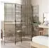 vidaXL Paravent 5 Tlg Grau Poly Rattan 365398