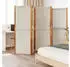 vidaXL 5 Tlg Paravent Hellgrau 350x180 cm 4003357