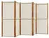 vidaXL 5 Tlg Paravent Hellgrau 350x180 cm 4003357