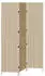 vidaXL Raumteiler Beige 147 x 180 cm Poly-Rattan 42003671