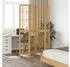 vidaXL 4 Tlg Raumteiler Braun Massivholz Paulownia 358867