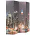 vidaXL Raumteiler Klappbar 160 x 170 cm New York bei Nacht 245862