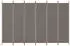 vidaXL 6 Tlg Paravent Anthrazit 300x200 cm Stoff 350192