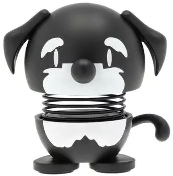 Hoptimist Figur XS Schnauzer, black