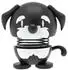 Hoptimist Figur XS Schnauzer, black