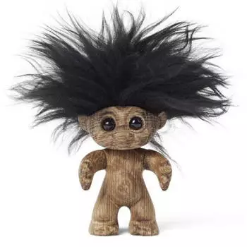Spring Copenhagen Good luck troll 9 cm oak