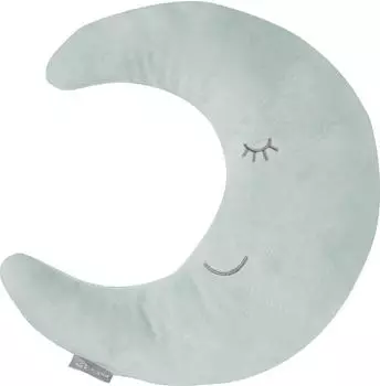 Roba Kuschelkissen Mond 25x8x30 cm frosty green