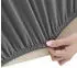 vidaXL Stretch Sofahusse 4-Sitzer Anthrazit Polyester-Jersey