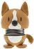 Hoptimist Figur XS Corgi, brown