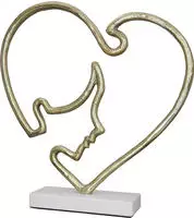 GILDE Wanddekoobjekt "Skulptur Modern Face"