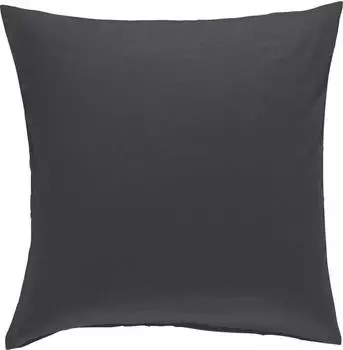 Erwin Müller Flanell Kuschelkissenbezug Nördlingen grau 40x40 cm