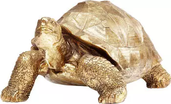 KARE Deko Figur Turtle Gold Medium 40cm