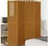 vidaXL 4 Tlg Raumteiler Braun Massivholz Paulownia 358818