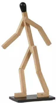 boyhood Match Man Holzfigur large, Eiche natur