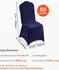 VEVOR Stuhlhussen 50er-Set Polyester-Elasthan Marineblau 51x45x95cm (RD-50L-05)