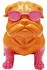 KARE Deko Figur Fashion Dog Pink 37cm