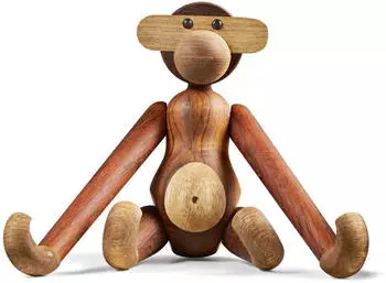 Kay Bojesen Affe medium 27cm Limbaholz/Teak