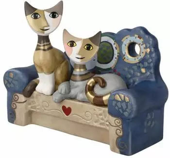 Goebel Katzenfigur "Caterina e Fabio" - Rosina Wachtmeister (31-401-20-1)