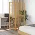 vidaXL 3 Tlg Raumteiler Braun Massivholz Paulownia 358862