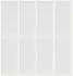vidaXL 4 Tlg Paravent Japanischer Stil Faltbar 160x170 cm Weiß 352088