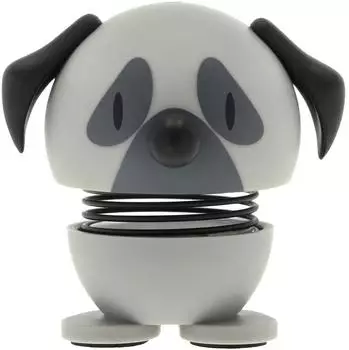 Hoptimist Figur XS Pug, grey